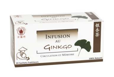 Infusion au Ginkgo - Circulation & Mémoire-image