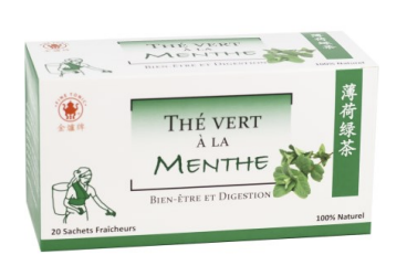 Thé vert à la Menthe - Bien-être & Digestion-image