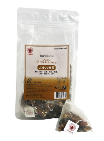 Infusion aux 8 trésors (mûre, maca, jujubes, goji)-image