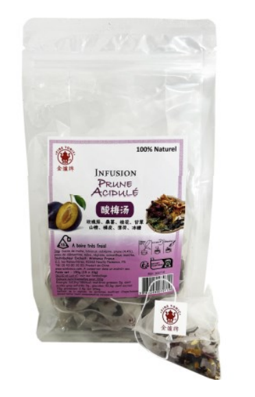 Infusion Prune Acidulé (hibiscus, mûre, réglisse...)-image